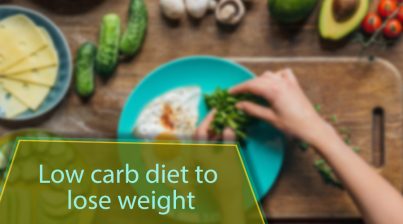 Low carb diet to lose weight